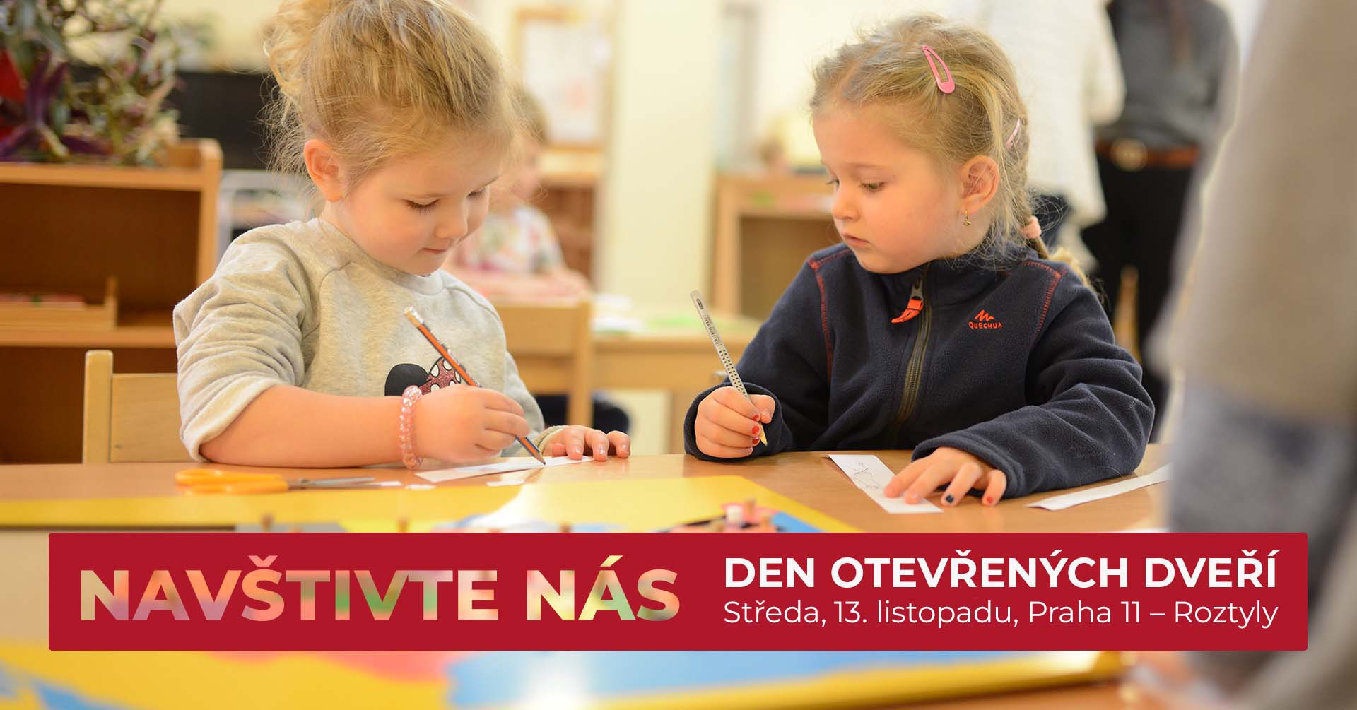 Den otevřených dveří, mezinárodní Montessori škola v Praze 4